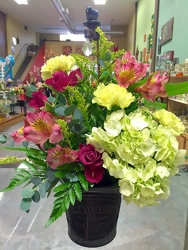 Bird lover's bouquet from The Posie Shoppe in Prineville, OR