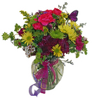 Cheerful Butterfly vase