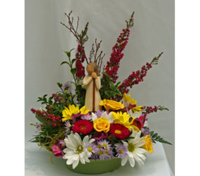 Angel in the Garden bouquet from The Posie Shoppe in Prineville, OR