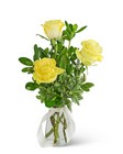 Three Yellow Roses from The Posie Shoppe in Prineville, OR