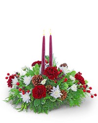 Cranberry Christmas Centerpiece from The Posie Shoppe in Prineville, OR
