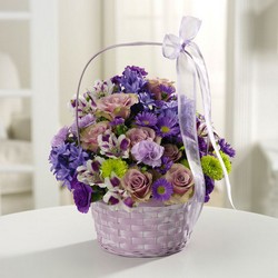 Lavender Greeting Basket from The Posie Shoppe in Prineville, OR