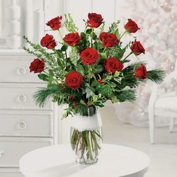Twelve days of roses from The Posie Shoppe in Prineville, OR