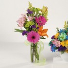 Bright and funky bud vase