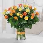 Gold and rosy bouquet