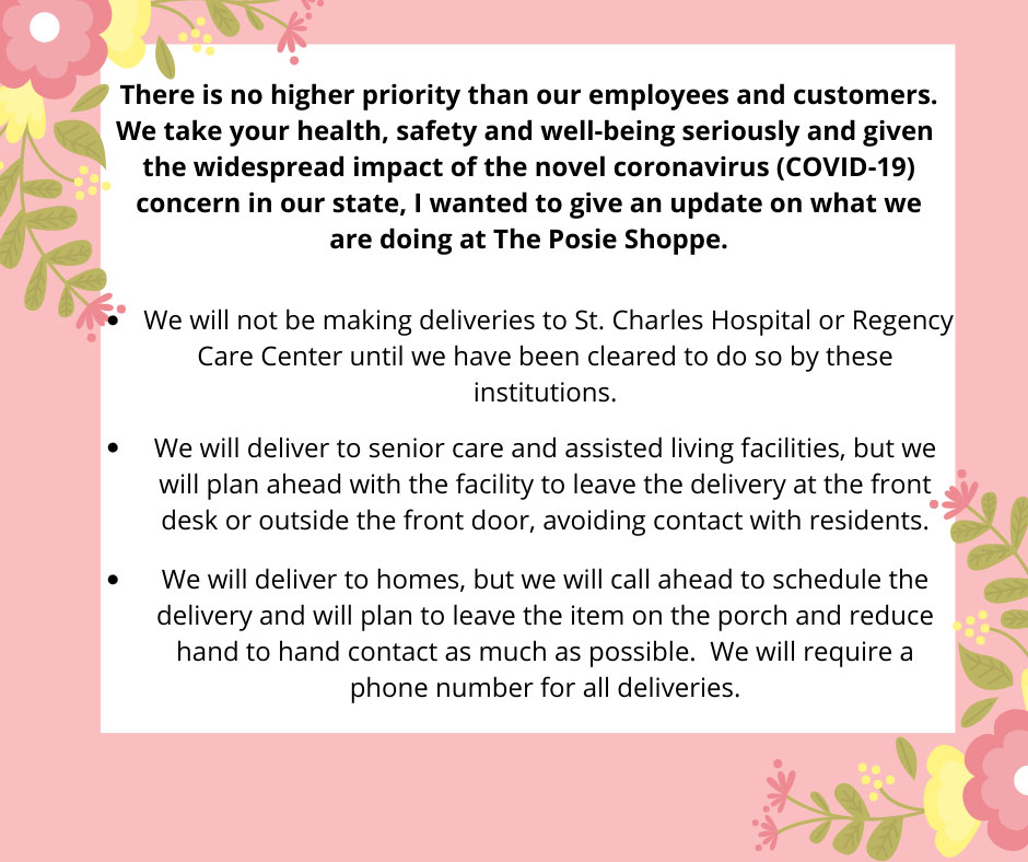 COVID-19 delivery information