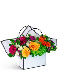 Rosy Radiance Tote from The Posie Shoppe in Prineville, OR