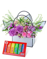 Chocolate-Covered Love Blooming Tote Ensemble from The Posie Shoppe in Prineville, OR