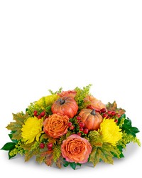 Pumpkin Spice Centerpiece from The Posie Shoppe in Prineville, OR