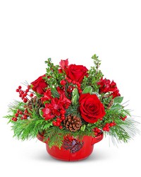 Keepsake Holiday Stoneware Centerpiece from The Posie Shoppe in Prineville, OR