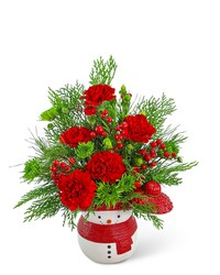 Frosty Snowman Bouquet from The Posie Shoppe in Prineville, OR