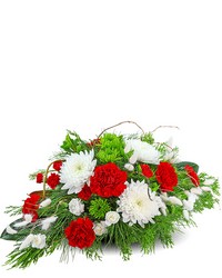 Snowscape Centerpiece from The Posie Shoppe in Prineville, OR