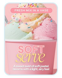 Soft Pastels - Designer's Choice from The Posie Shoppe in Prineville, OR