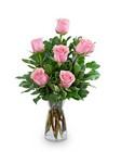 Pink Roses (6) from The Posie Shoppe in Prineville, OR