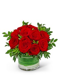 One Dozen Rosy Posy Red Roses from The Posie Shoppe in Prineville, OR