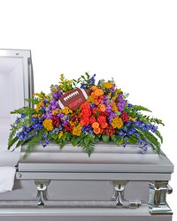 Tears in Heaven Personalized Casket Spray from The Posie Shoppe in Prineville, OR