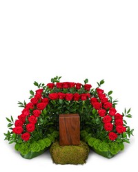 One Sweet Day Urn Tribute from The Posie Shoppe in Prineville, OR