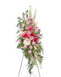 Forever Adored Standing Spray from The Posie Shoppe in Prineville, OR