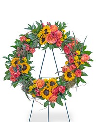 Sunset Reflections Wreath from The Posie Shoppe in Prineville, OR