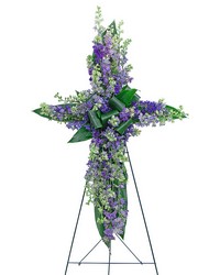 Larkspur Affinity Cross from The Posie Shoppe in Prineville, OR