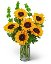 Sunflowers and Bells from The Posie Shoppe in Prineville, OR