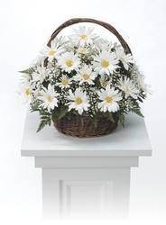 Daisy basket arrangement from The Posie Shoppe in Prineville, OR