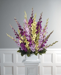 Gladiolus arrangement from The Posie Shoppe in Prineville, OR