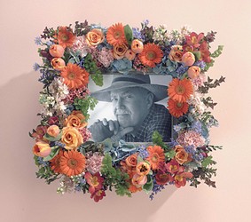 Floral picture frame from The Posie Shoppe in Prineville, OR