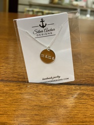 Silver Anchor Mama Necklace from The Posie Shoppe in Prineville, OR